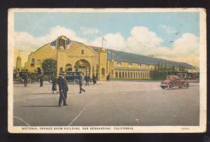 SAN BERNARDINO CALIFORNIA NATIONAL ORANGE SHOW ANTIQUE VINTAGE POSTCARD