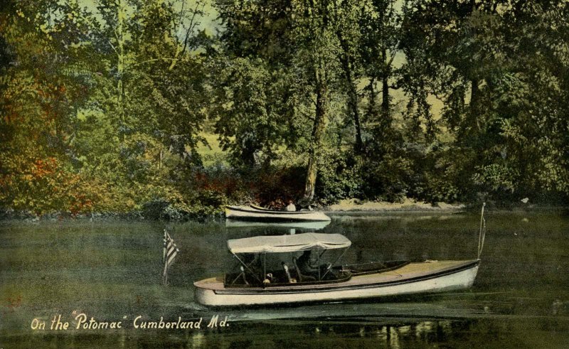 MD - Cumberland. Boating on the Potomac River