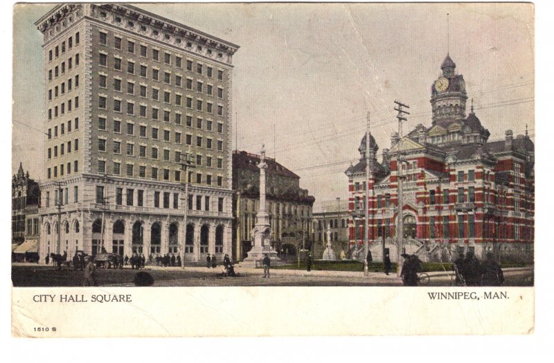 City Hall Square,  Winnipeg, Manitoba, Warwick  Used