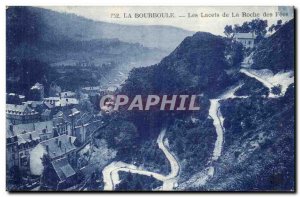 La Bourboule - The laces Roche des Fees - Old Postcard