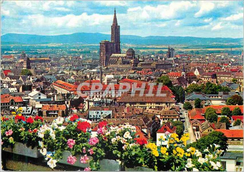 Old Postcard Strasbourg (Alsace) that the City Dominates the Cathedral (XIII ...