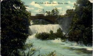 West Falls of Black River - Elyria, Ohio OH  