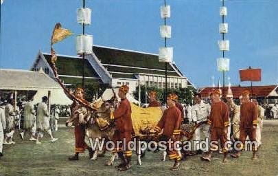 First Ploughing Ceremony Thailand Unused 
