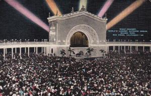 California San Diego Balboa Park Night Concert World's Largest Outdoor O...