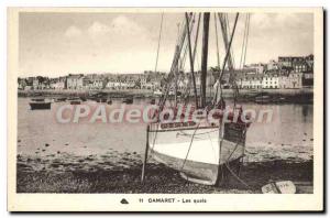 Postcard Old Camaret Quays