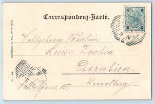 Styria Austria Postcard Greetings from Graz with the Three Bridges 1903