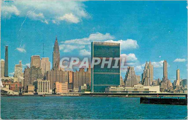 Modern Postcard United Nations Building in New York City