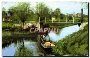 Modern Postcard Amiens Hortillonnages