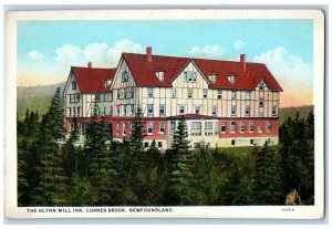 Corner Brook Newfoundland Canada Postcard The Glynn Mill Inn c1930's Vintage