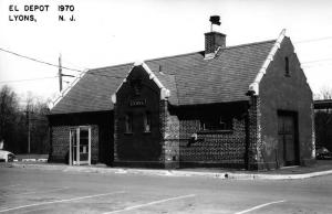 Englewood New Jersey El Depot Train Station Repro Real Photo Postcard J45888