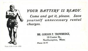 Massachusetts  Northampton  Gordon P.Trowbridge Your Battery, Gladiator