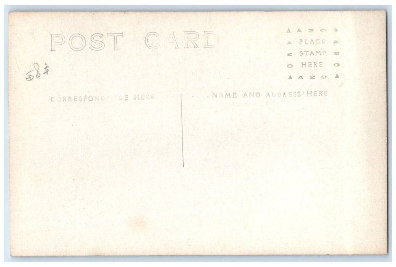 1915 Ottawa Post Office Building Kansas KS Unposted RPPC Photo Postcard