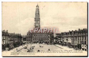 Old Postcard Arras The Hotel de Ville