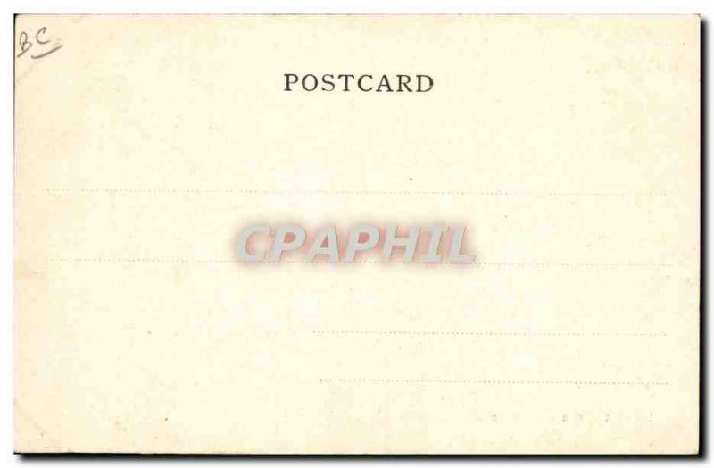 Old Postcard The hunt for crocodiles