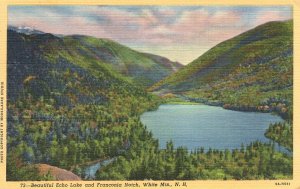 US    PC2545  ECHO LAKE & FRANCONIA NOTCH, WHITE MOUNTAINS, NH