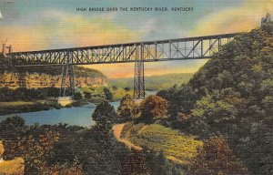 High Bridge Kentucky Postcard