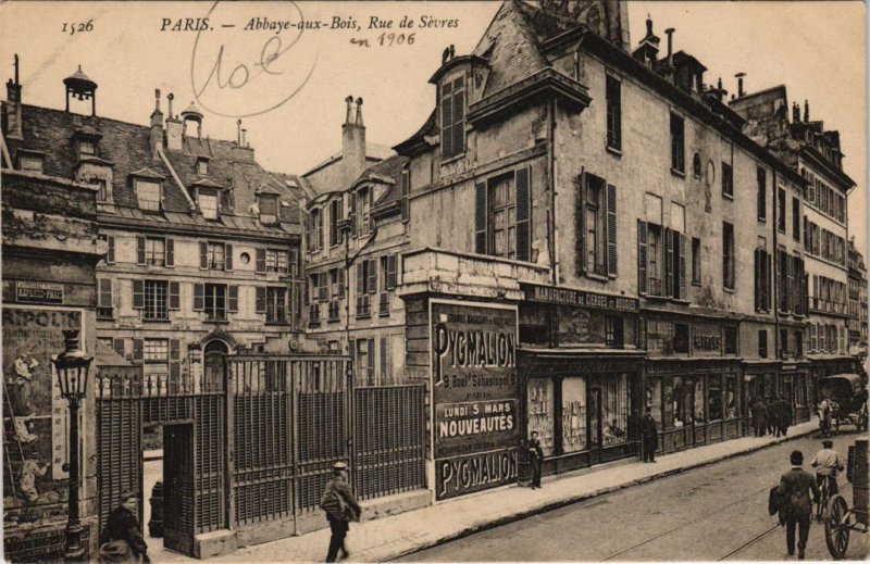 CPA PARIS 6e - Abbaye-aux-Bois, Rue de Sèvres (65153)