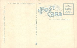 Saratoga Springs New York 1920s Postcard Skidmore School Of Art
