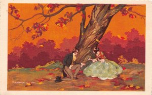 Art by Tito Corbella Love Romance Horse etc lot of 9 postcards B899