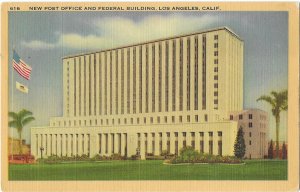 New Post Office and Federal Building Los Angeles California