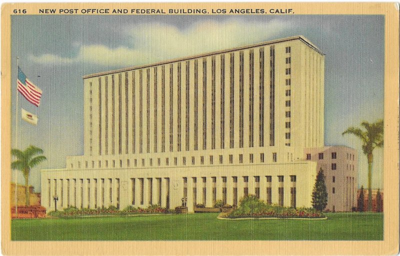 New Post Office and Federal Building Los Angeles California