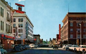 Postcard Capitol Avenue Looking North in Cheyenne, Wyoming~136477