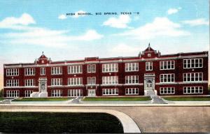 High School Big Spring Texas