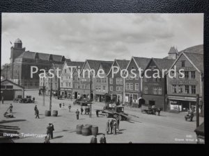 c1920's RP - Bergen. Tyskebryggen - Norway - Excellent Animated Street Sc