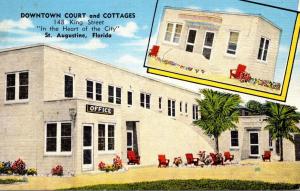 Florida St Augustine Downtown Court and Cottages