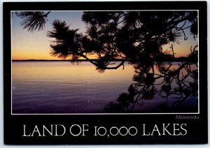 Postcard - Peaceful Sunset, Land Of 10,000 Lakes - Minnesota