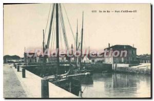 Postcard Old Port D'Ile De Re Ars En Re