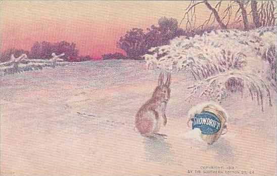 Advertising Southern Cotton Oil Snowdrift