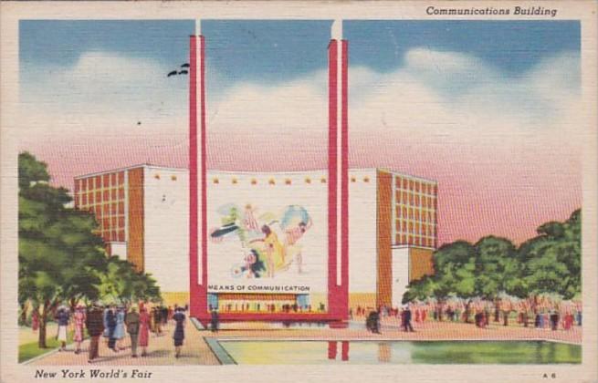 New York World's Fair 1939 Communications Building 1940