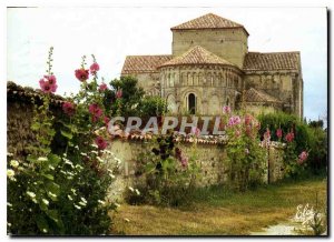 Modern Postcard Talmont XII century Romanesque church