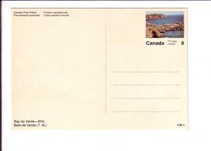 Bay de Verde, Newfoundland, Fishing Boats, Matching 8 cent stamp