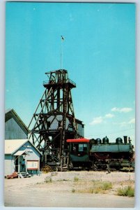 Butte Montana MT Postcard View Of World Museum Of Mining School Of Mines Vintage