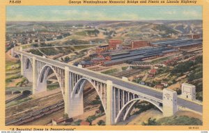 George Westinghouse Bridge , Lincol Highway , Pennsylvania , 30-40s