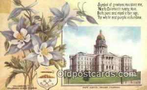 Denver, Colorado, CO State Capital, Capitals Postcard Post Card USA  Denver, ...