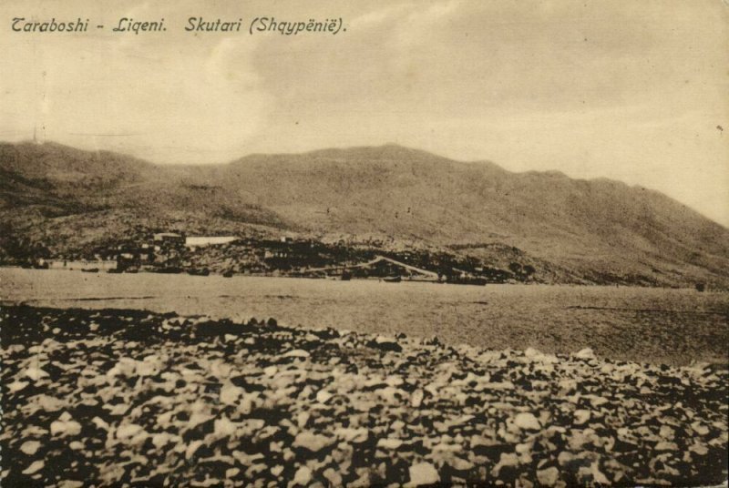albania, SHKODRA SHKODER SCUTARI, Taraboshi Liqeni (1910s) Postcard