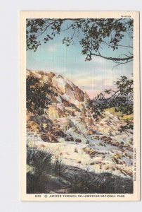 VINTAGE POSTCARD NATIONAL STATE PARK YELLOWSTONE JUPITER TERRACE #1