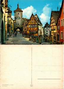 Bavaria, Rothenburg od der Tauber, Germany (21501