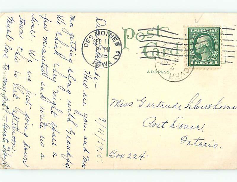 Divided-Back SUFFRAGE - BROTHERHOOD OF AMERICAN YEOWOMEN OFFICE Des Moines p1826