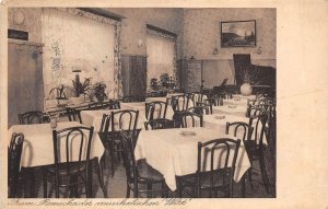 US35 North Rhine-Westphalia  Germany restaurant scene 1951 remscheid