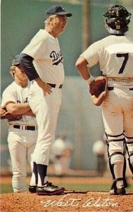 Baseball, Walt Alston,  Los Angeles Dodgers, No. KV8861-1