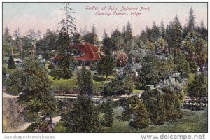 Washington Tacoma Section Of Pint Defiance Park Showing Keepers Lodge