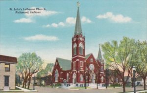 Church St John's Lutheran Church Richmond Indiana Curteich