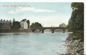 Wales Postcard - Canton Bridge - Cardiff - Glamorgan - Ref 651A