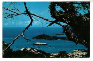Charlotte Amalia Harbor, St Thomas, Virgin Islands, Cruise Ship