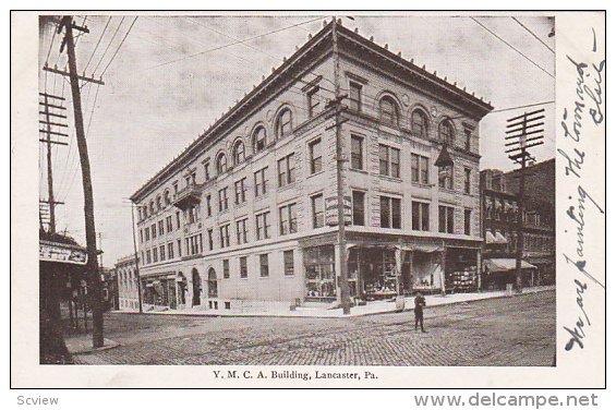 LANCASTER, Pennsylvania, PU-1906; Y. M. C. A. Building