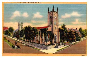 Postcard CHURCH SCENE Wilmington North Carolina NC AP5697